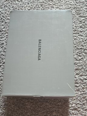 Balenciaga Triple S Empty Shoe Box w/ Tissue Paper - Size 38 Label